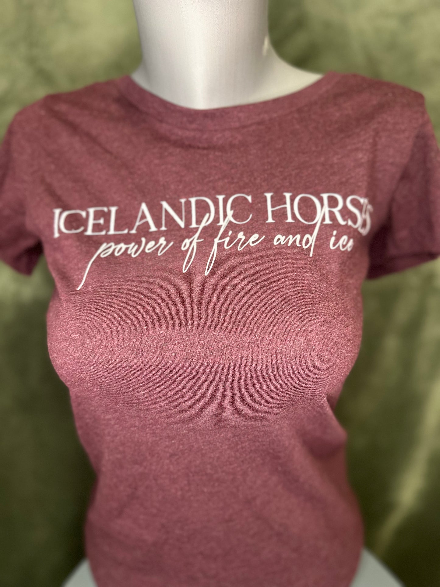 Damen Shirt "Icelandic horses"