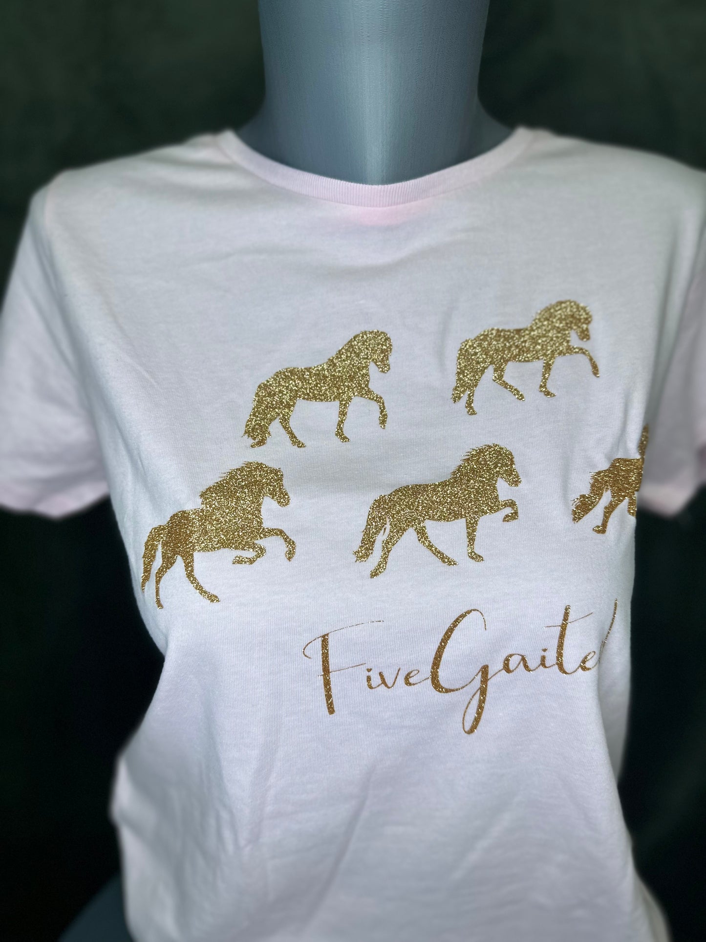 Damen Shirt "five gaited" rosa