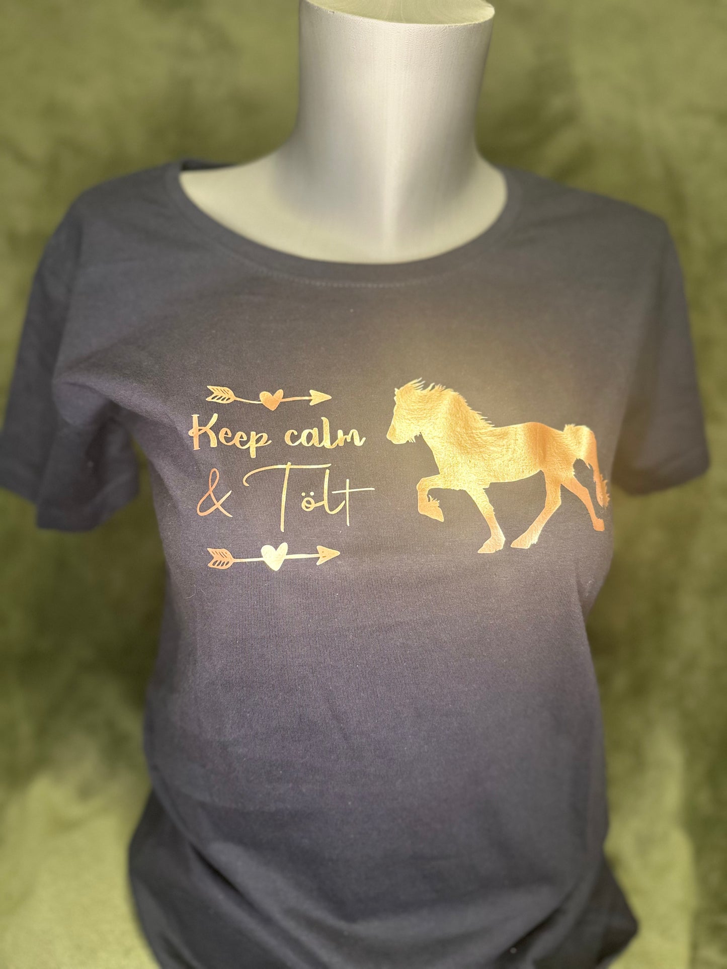 Damen Shirt "keep calm & tölt"