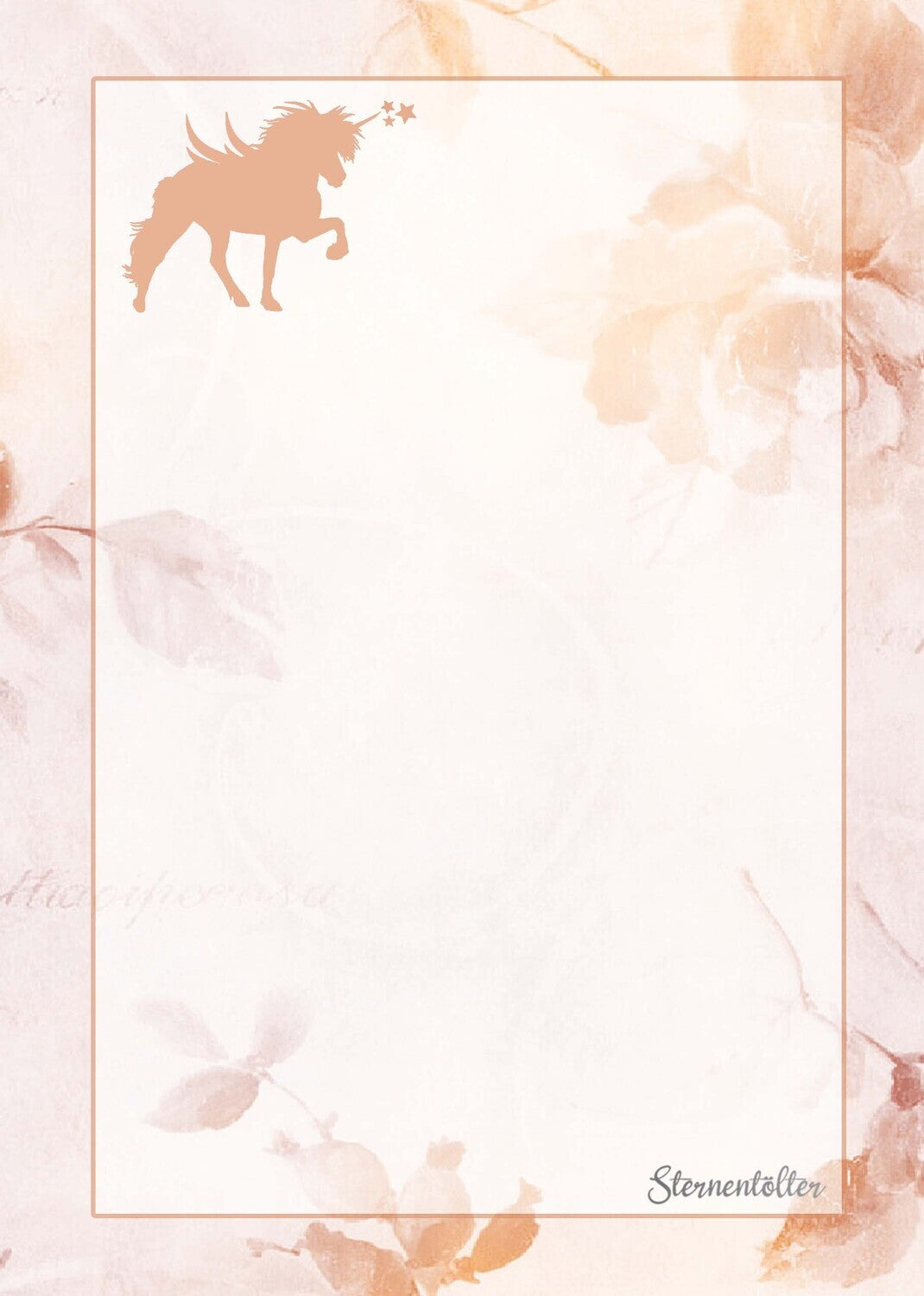 Sternentölter Islandpferde Notizblock Tölter