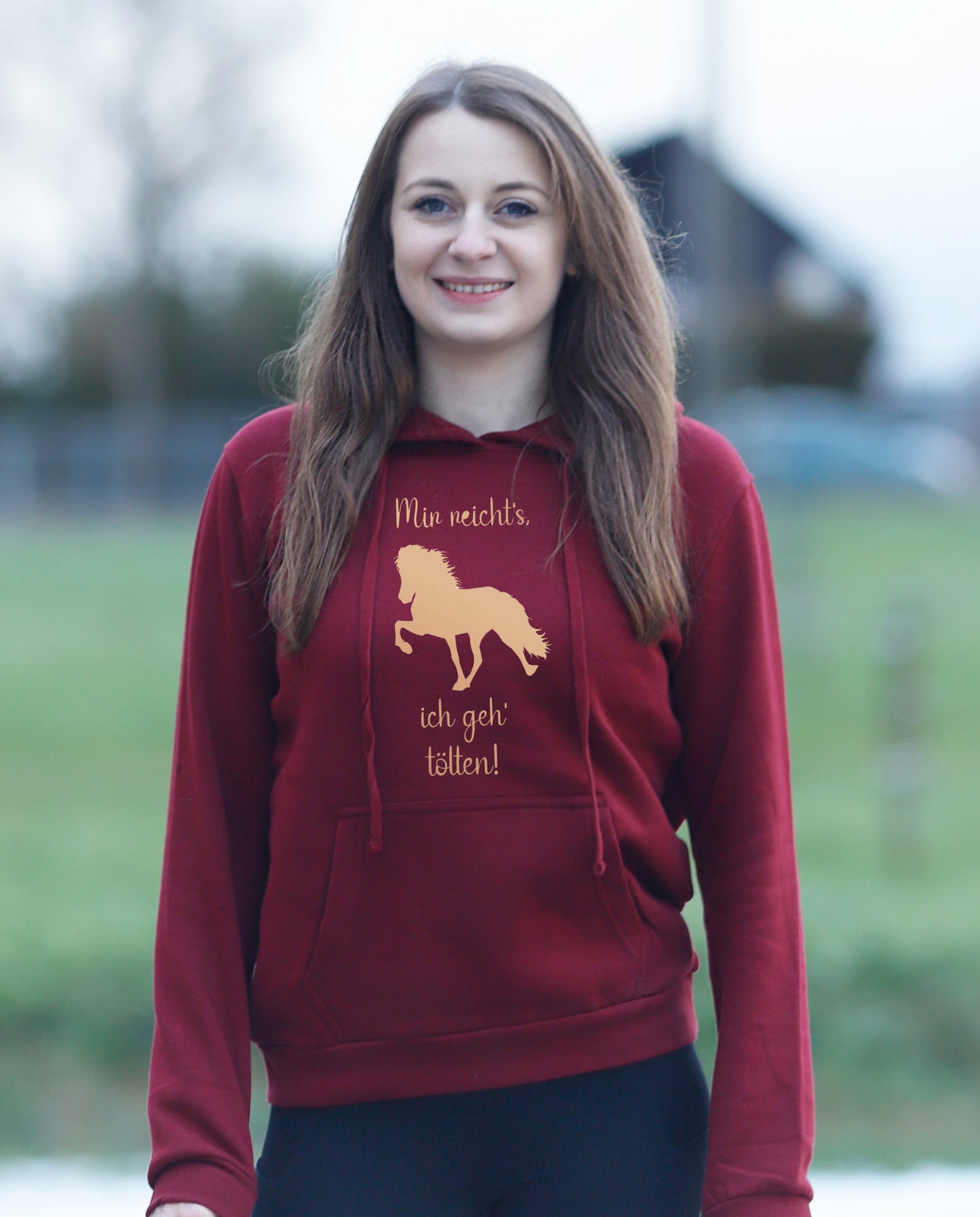 Damen-Hoodie "Mir reicht's, ich geh' tölten!"