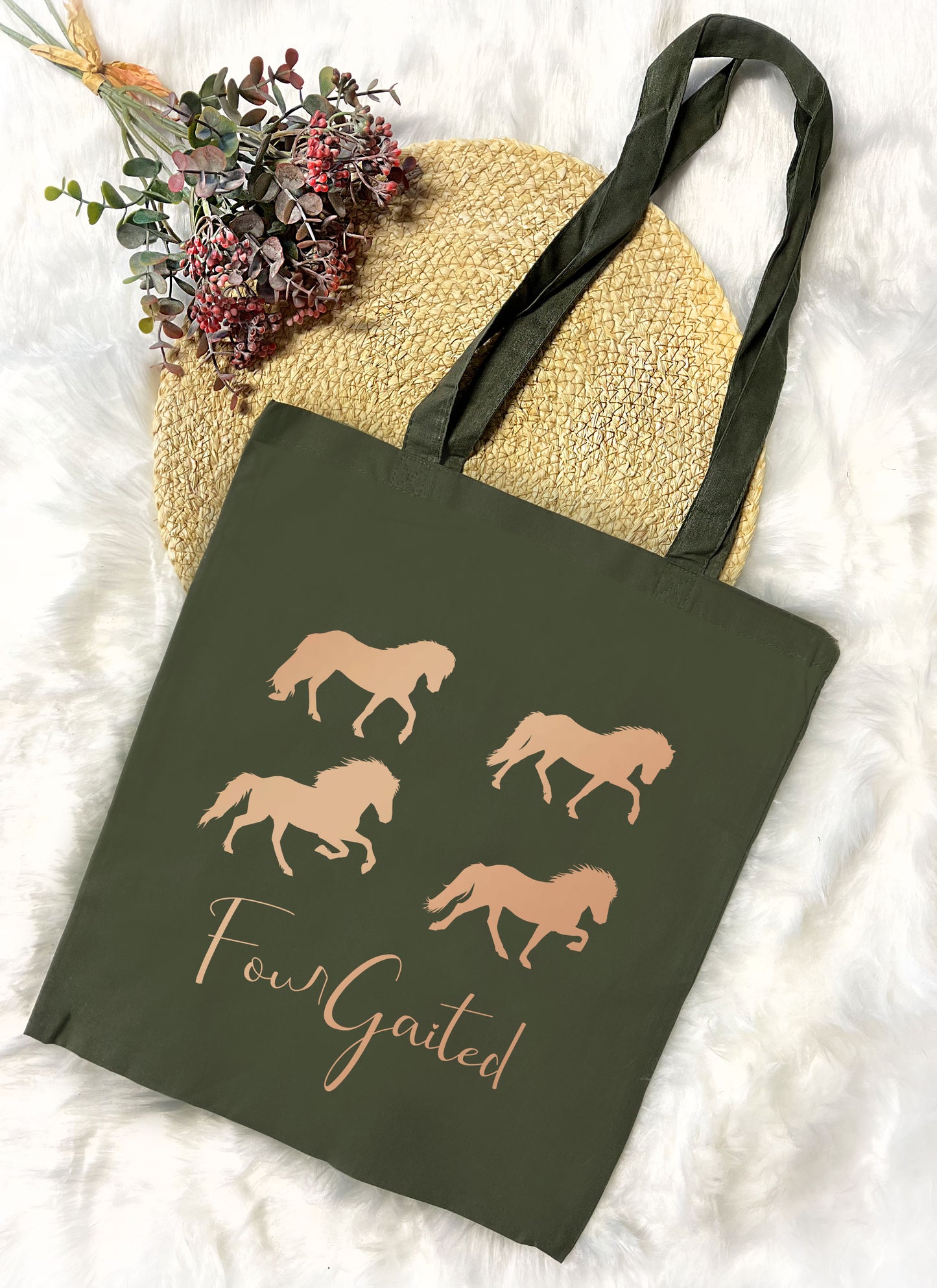 Baumwolltasche "Fourgaited"