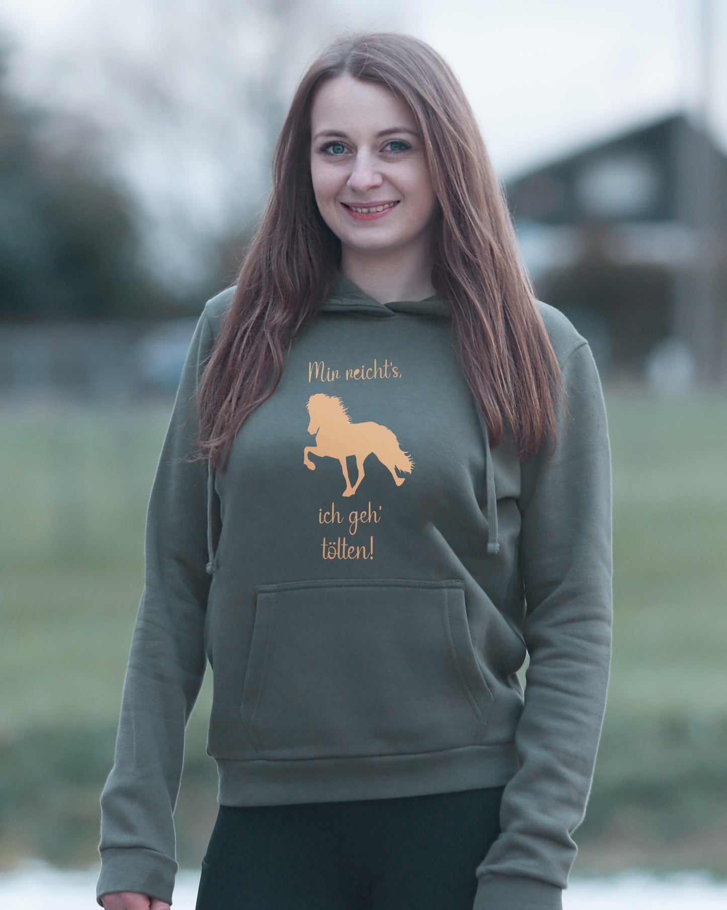 Damen-Hoodie "Mir reicht's, ich geh' tölten!"