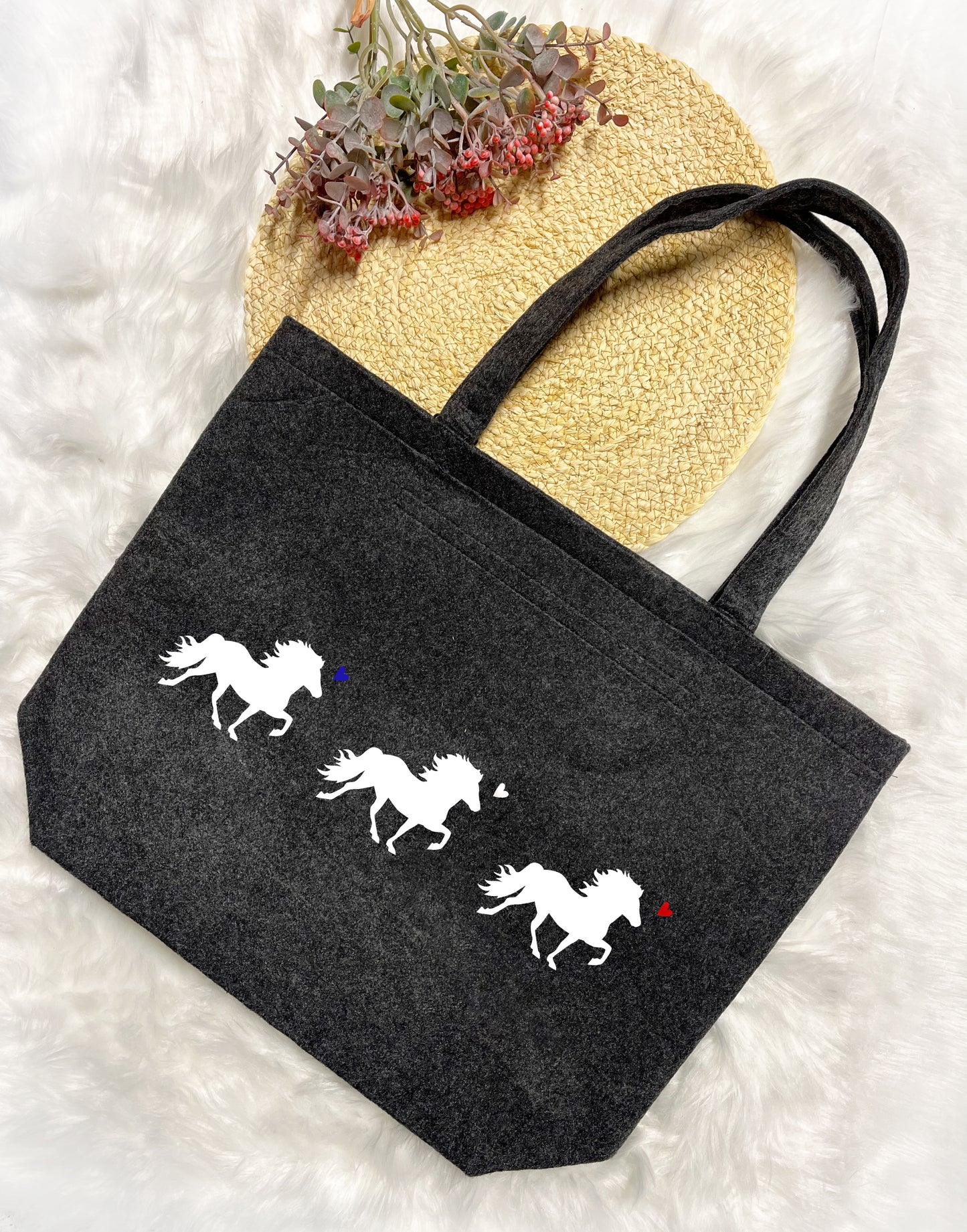 Filzshopper "Islandherzen"