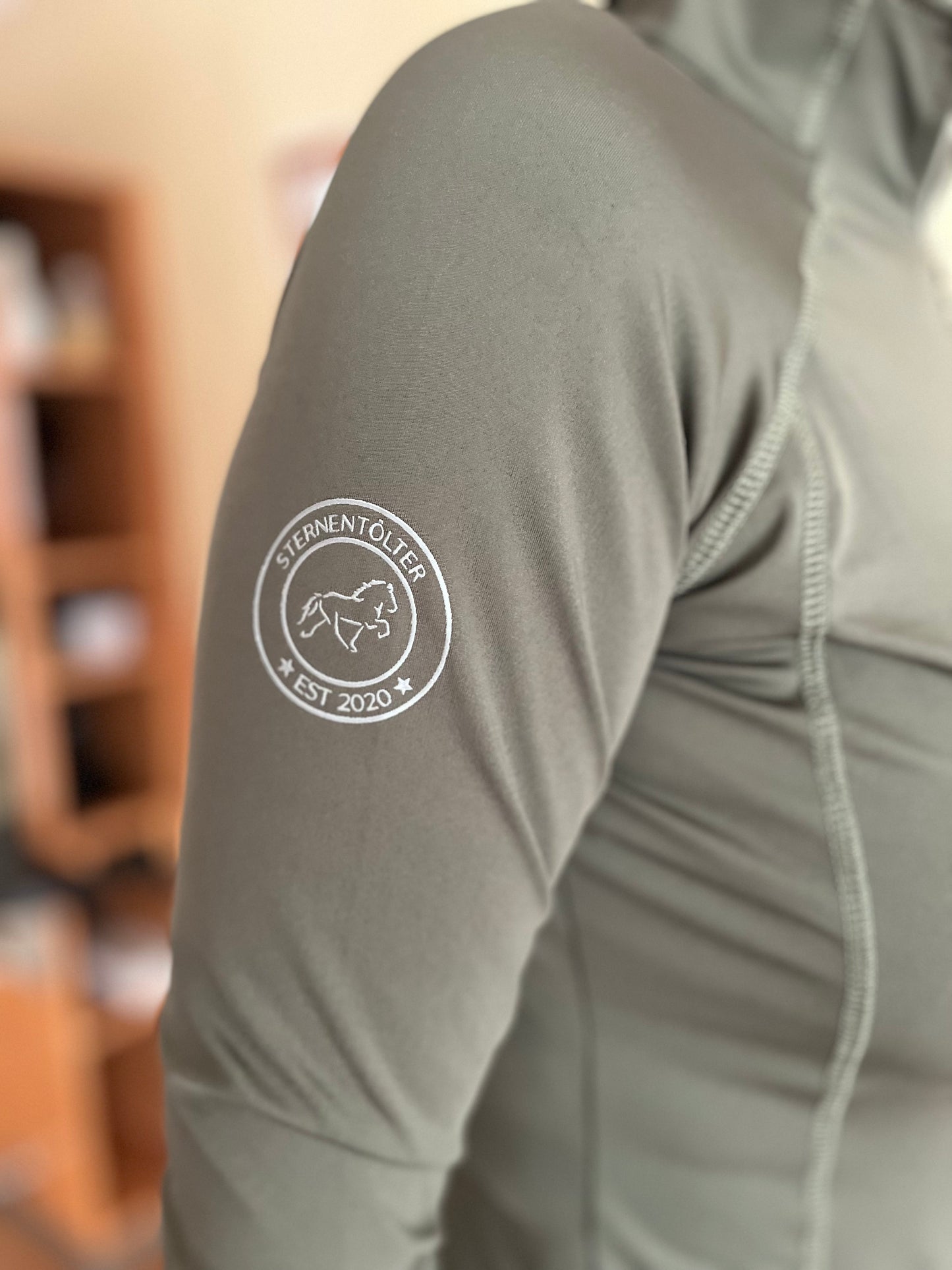 Funktionsshirt Langarm - Olive