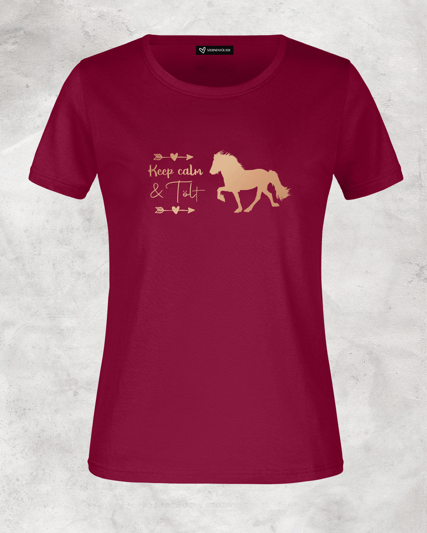 Damen-Shirt "Keep calm and Tölt"