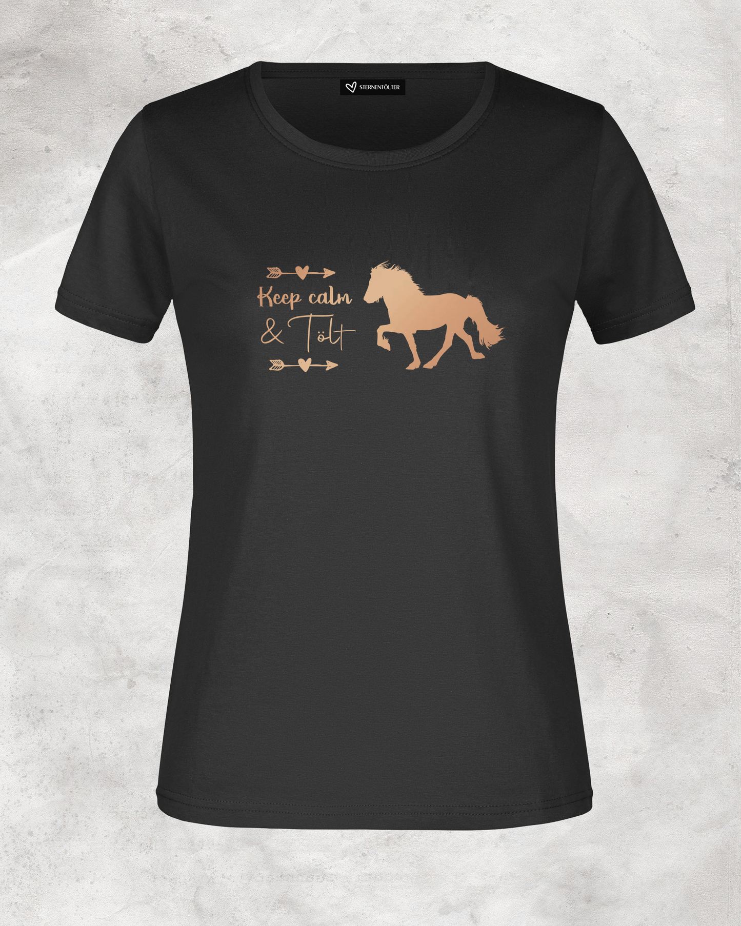 Damen-Shirt "Keep calm and Tölt"