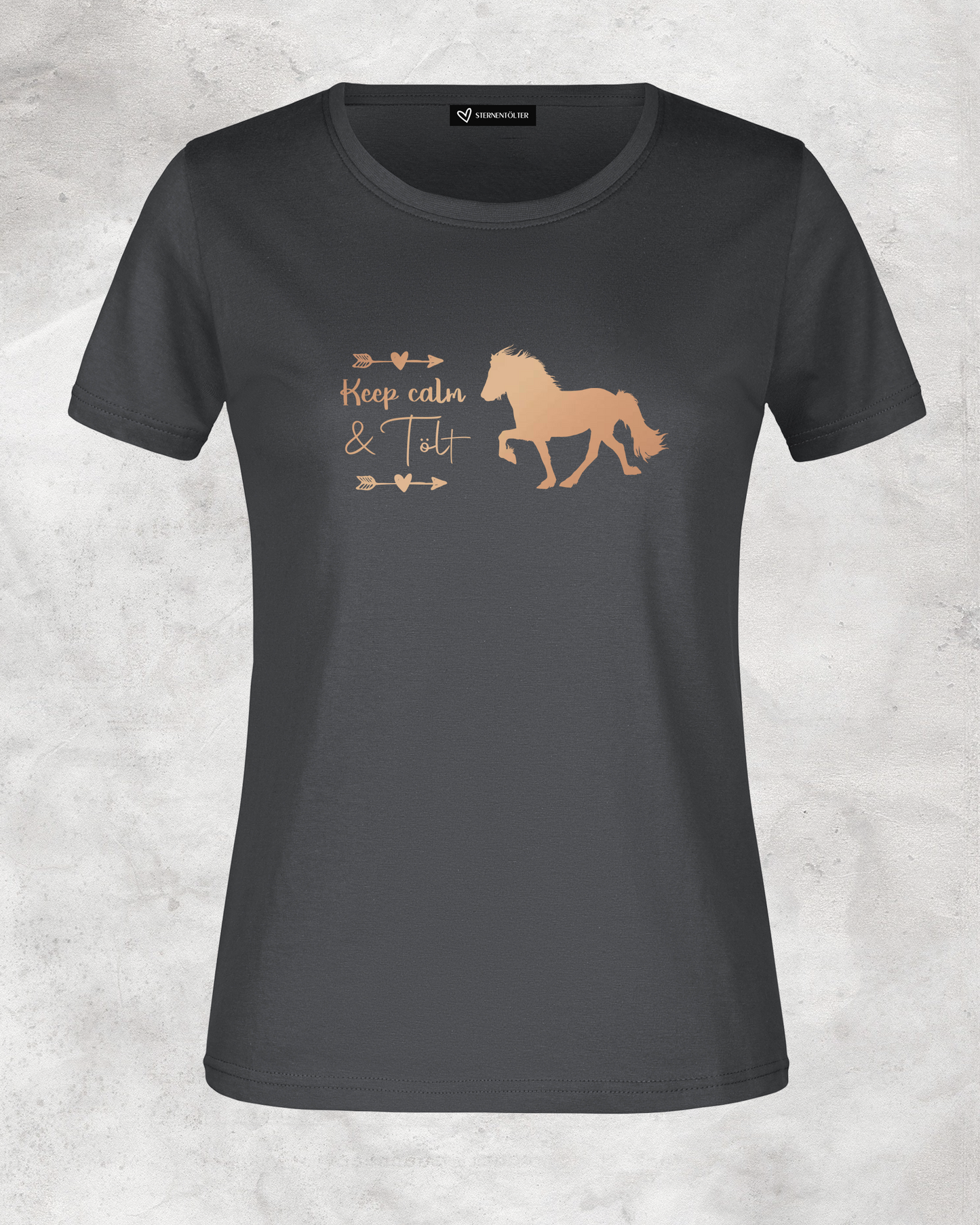 Damen-Shirt "Keep calm and Tölt"