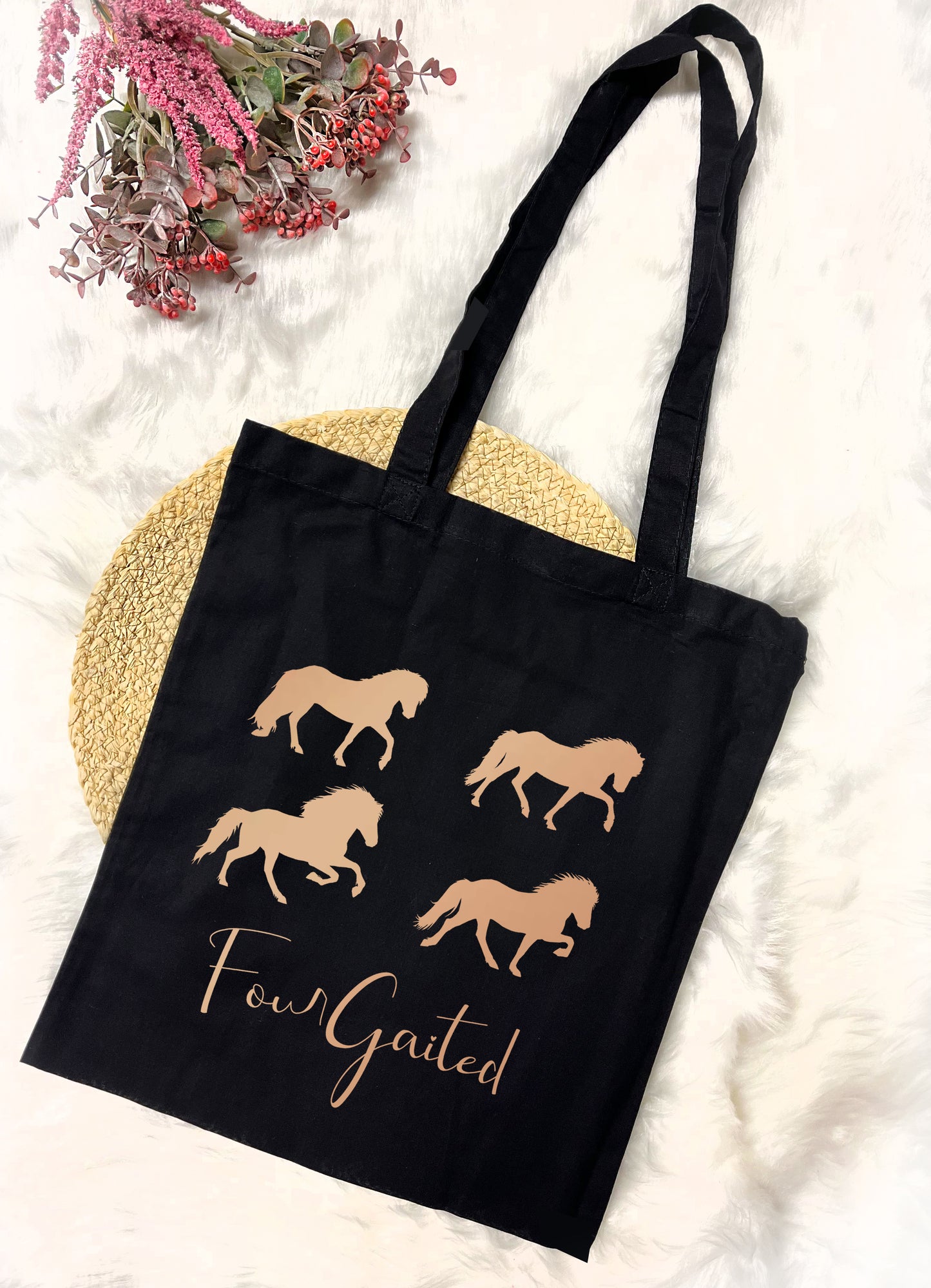 Baumwolltasche "Fourgaited"