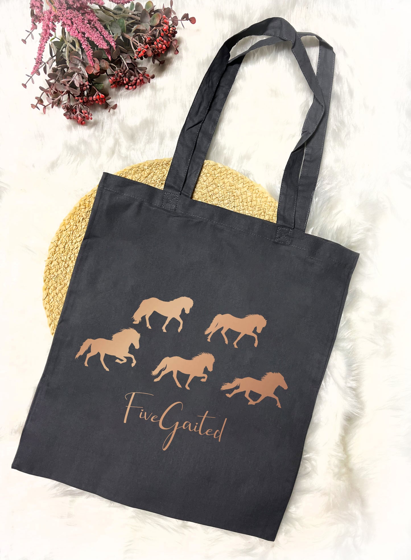 Baumwolltasche "Fivegaited"
