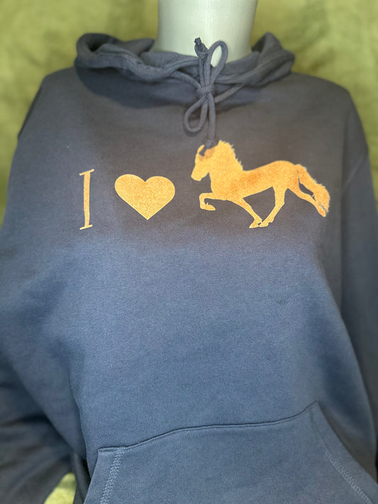 Damen Hoodie "I <3"