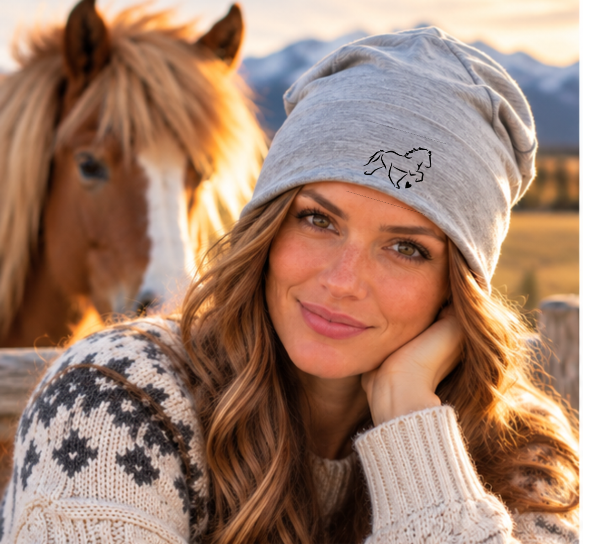 Beanie "Tölter mit Herz"