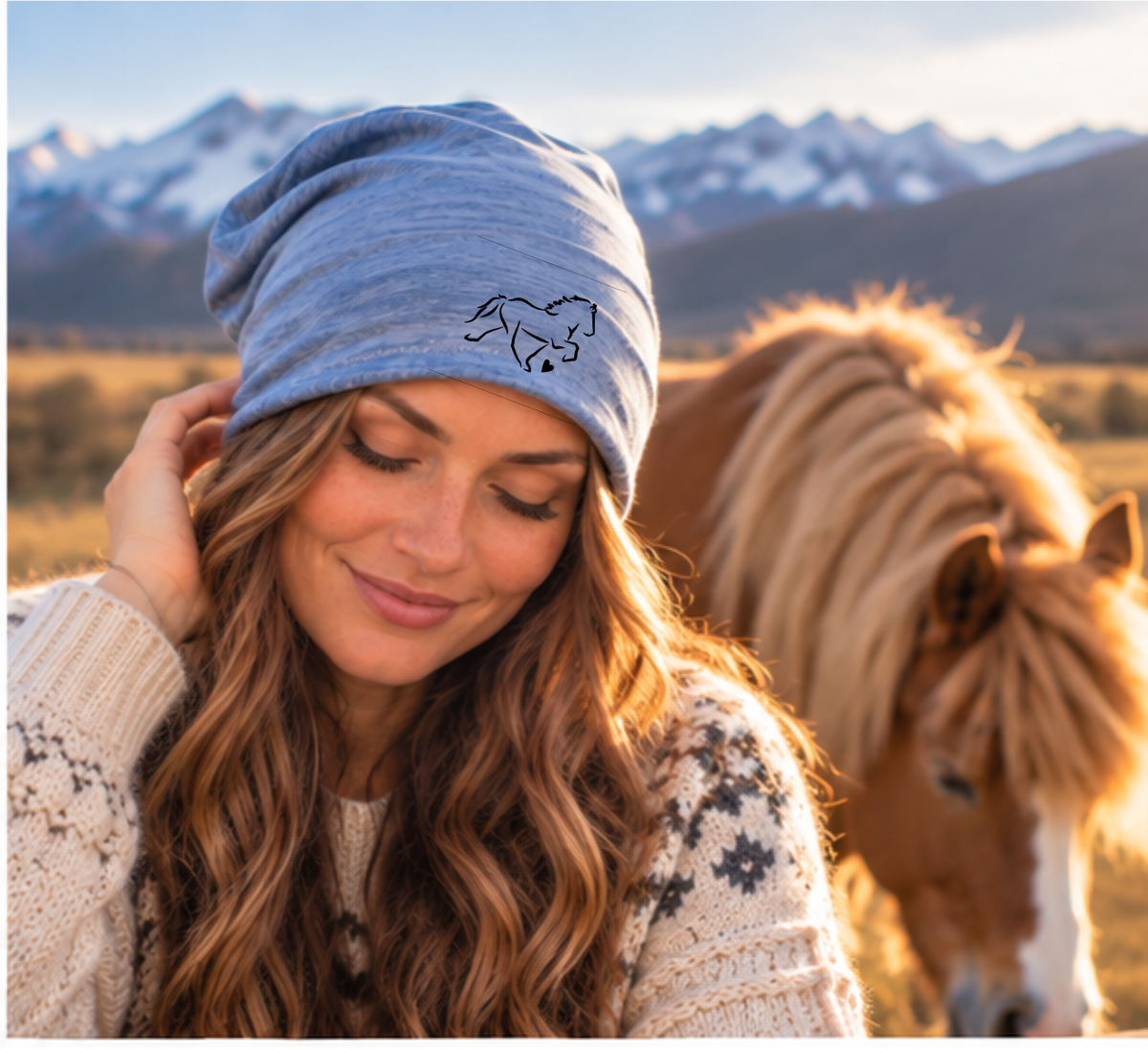 Beanie "Tölter mit Herz"