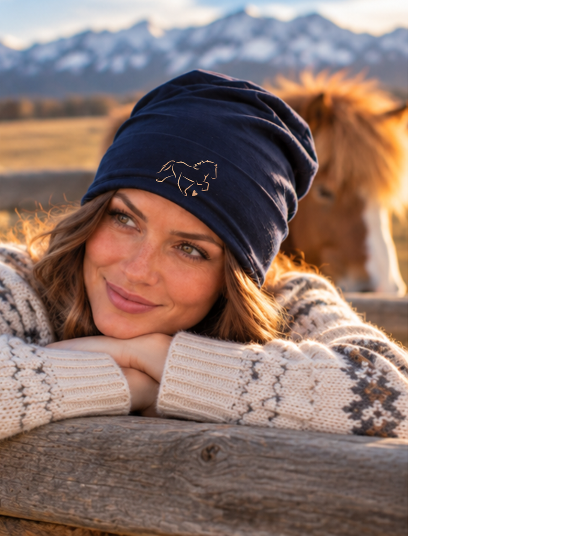 Beanie "Tölter mit Herz"