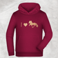 Kinder-Hoodie "I love Tölt"