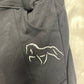 B-WARE Reitleggings Kunstlederbesatz