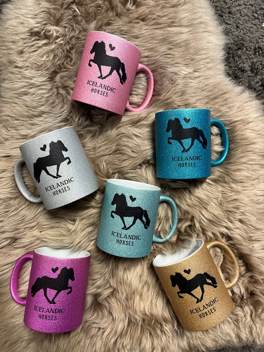 Sternentölter Sternentölter Glitzertassen Glitzertasse Isländer Tölter Islandpferd Sternentölter