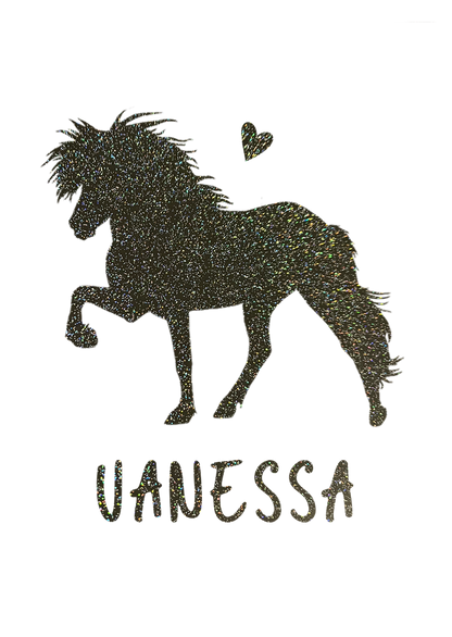 Aufkleber "Vanessa" l personalisiert