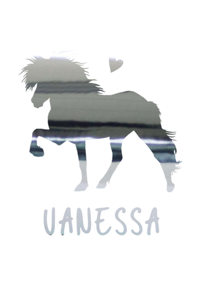 Aufkleber "Vanessa" l personalisiert