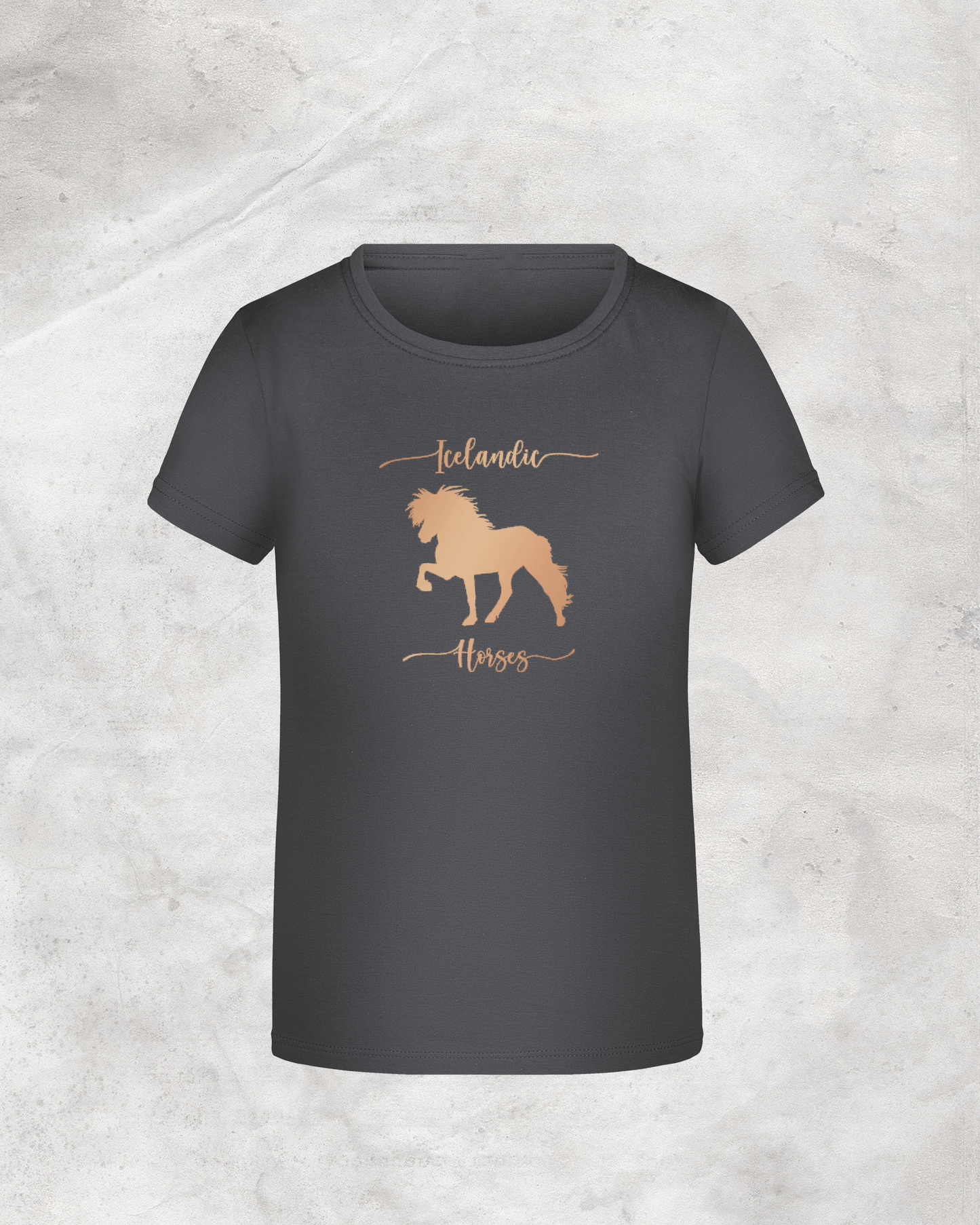 Kinder-Shirt "Icelandic Horses"