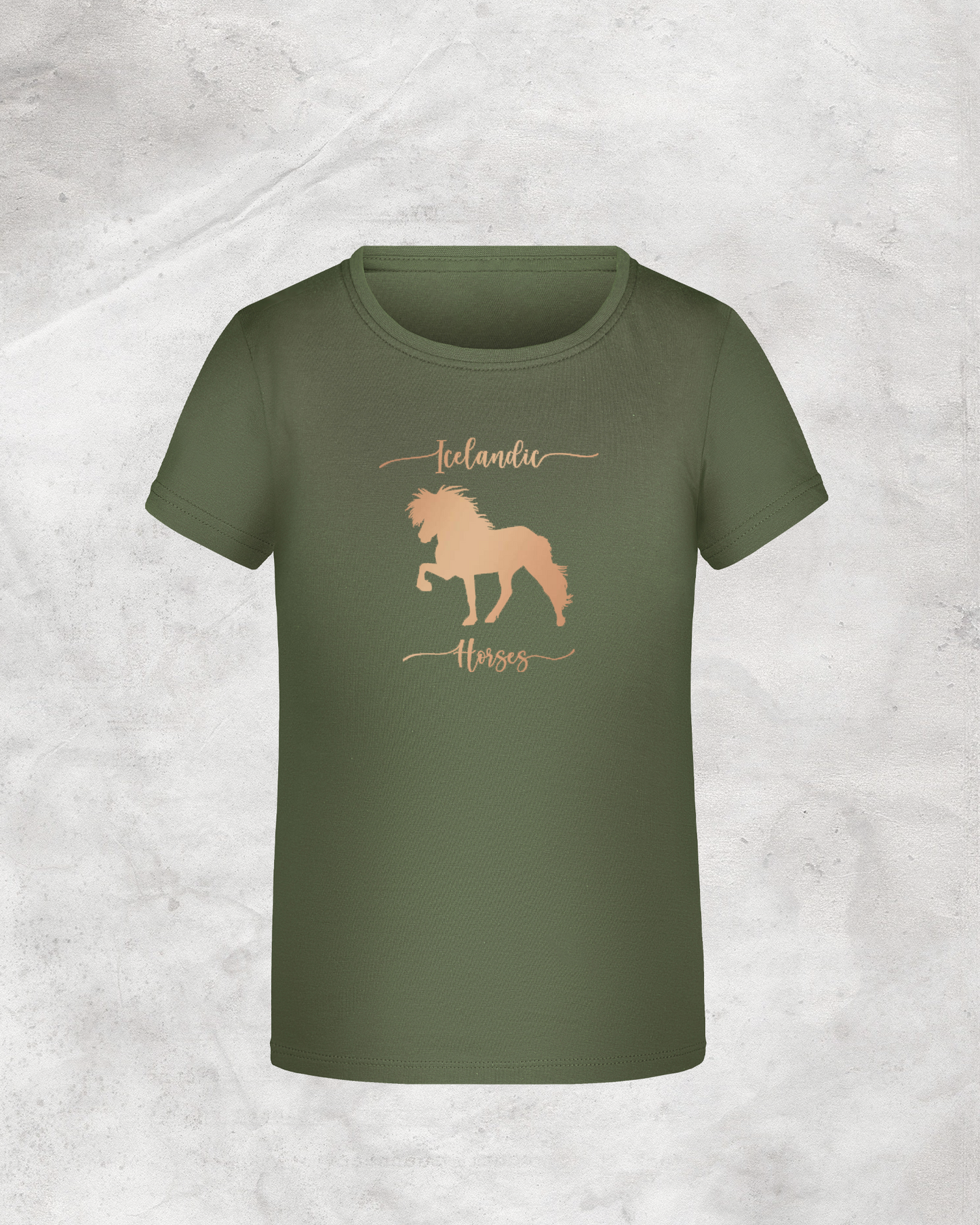 Kinder-Shirt "Icelandic Horses"
