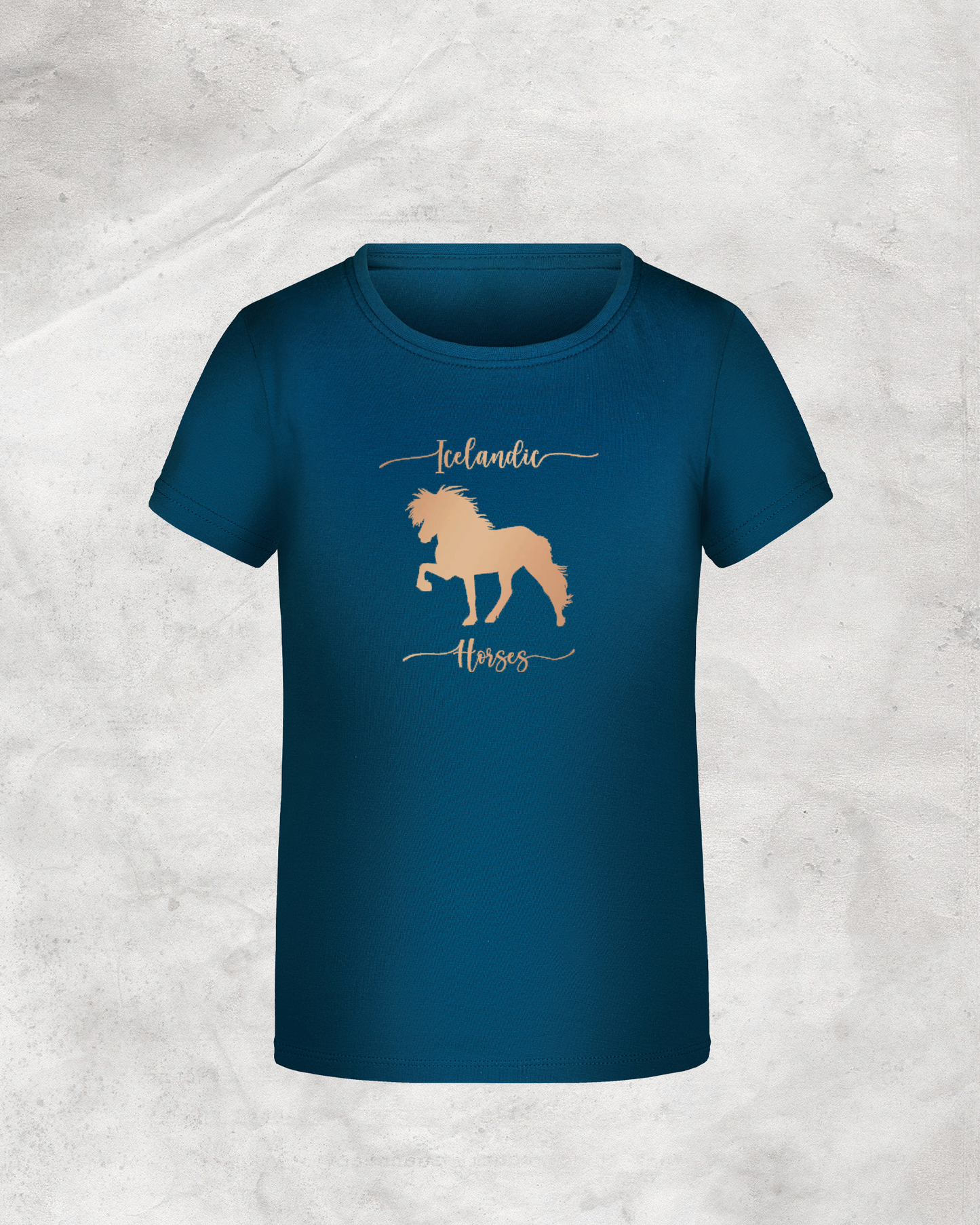 Kinder-Shirt "Icelandic Horses"
