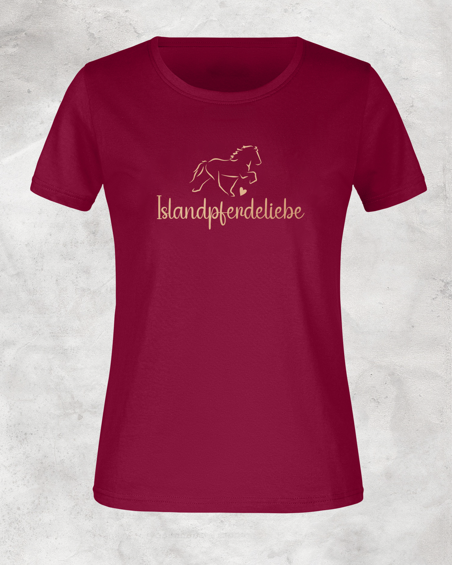 Damen-Shirt "Islandpferdeliebe"