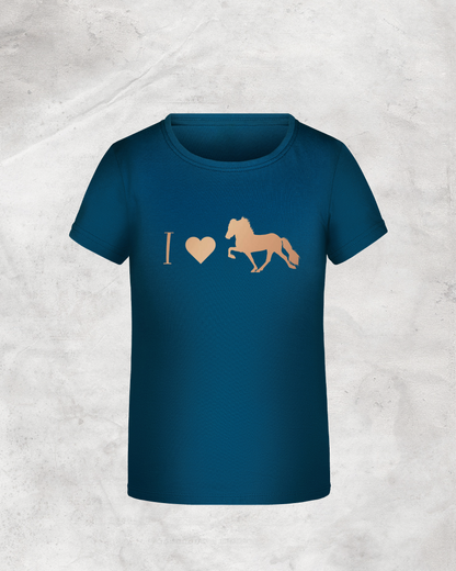 Kinder-Shirt "I love Tölt"