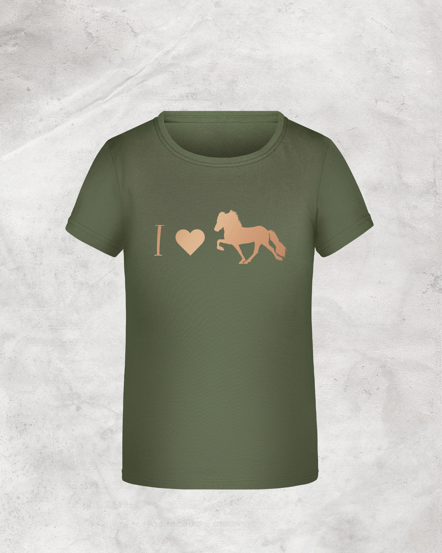Kinder-Shirt "I love Tölt"