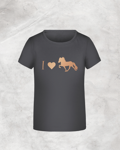 Kinder-Shirt "I love Tölt"