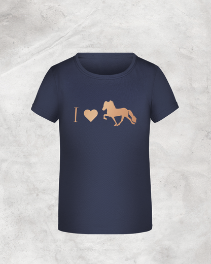 Kinder-Shirt "I love Tölt"
