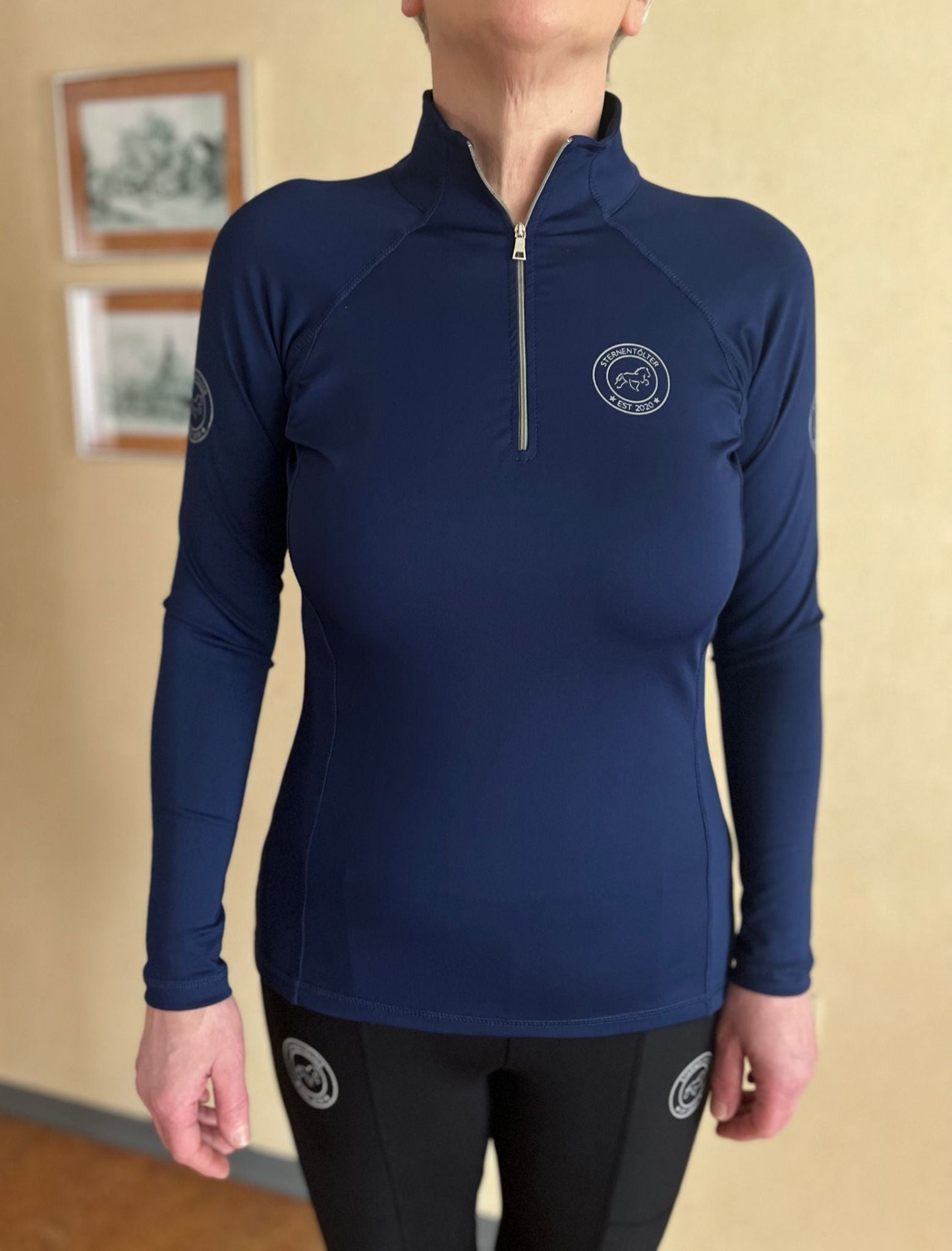 Funktionsshirt Langarm  - Navy