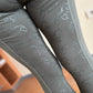 Reitleggings Olive Grip S - XL