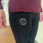 Reitleggings Schwarz Grip L