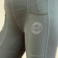 Reitleggings Olive Grip S - XL