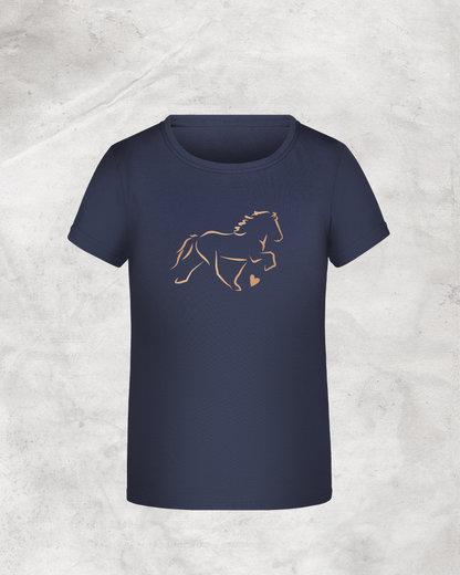 Kinder-Shirt "Tölter mit Herz"