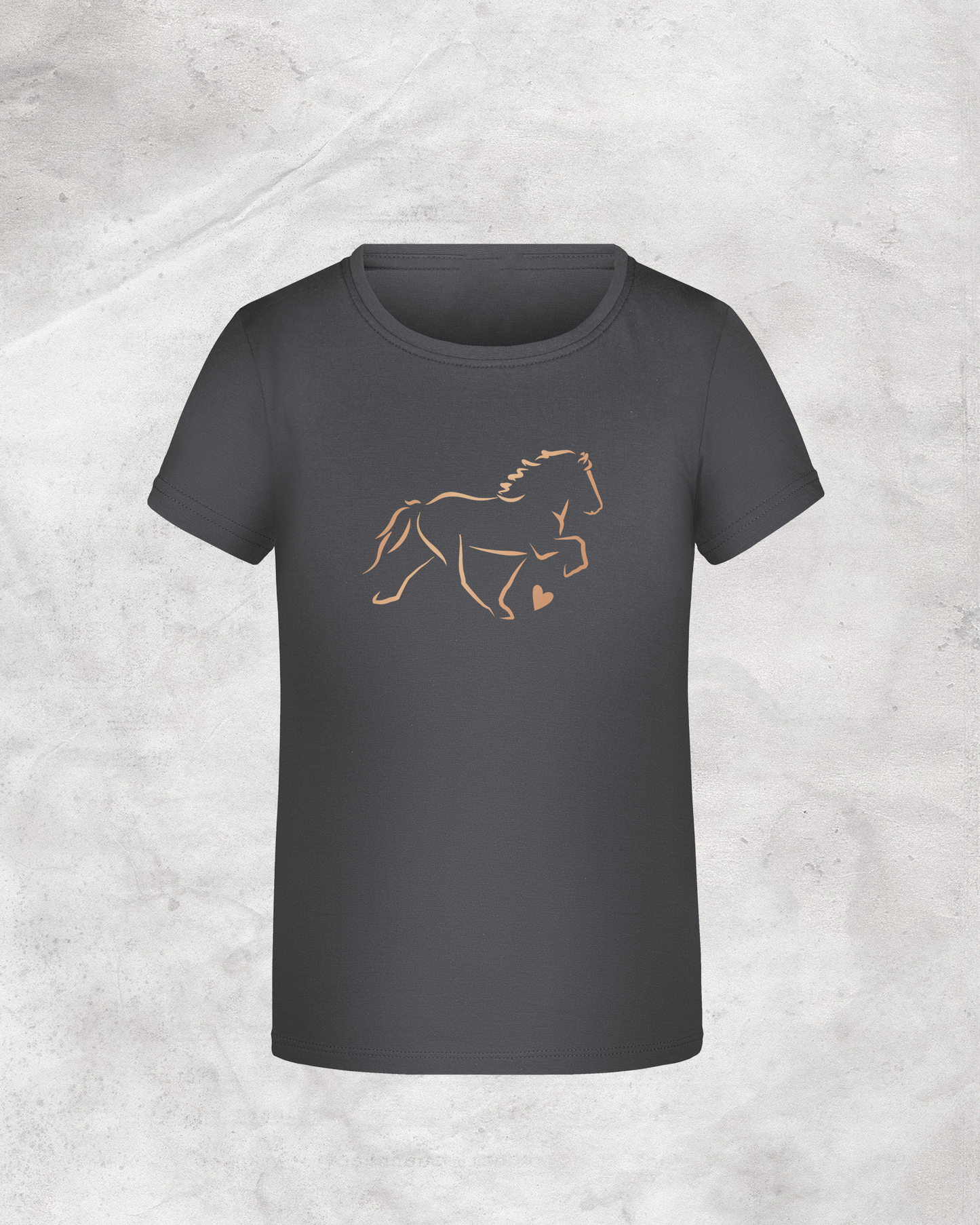 Kinder-Shirt "Tölter mit Herz"