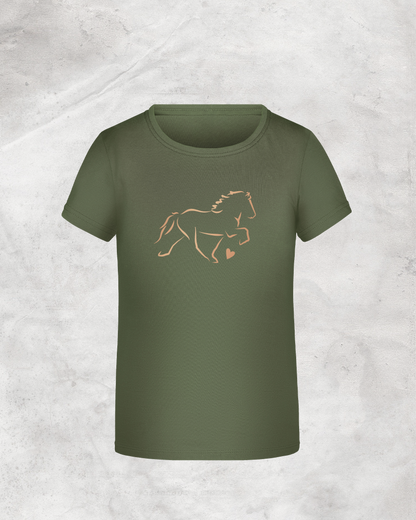 Kinder-Shirt "Tölter mit Herz"