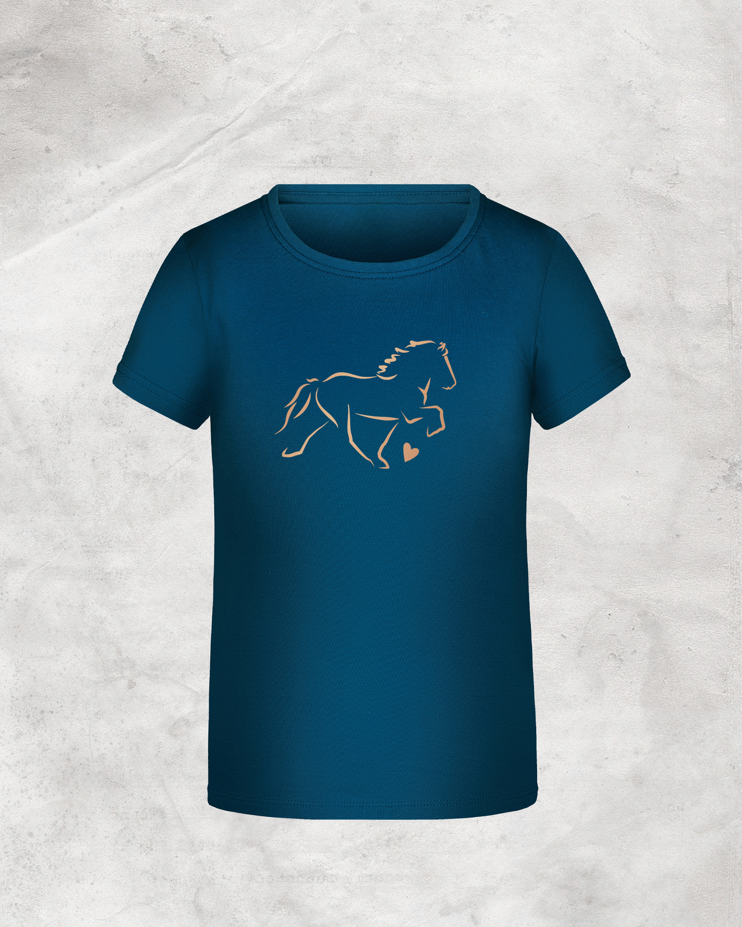 Kinder-Shirt "Tölter mit Herz"