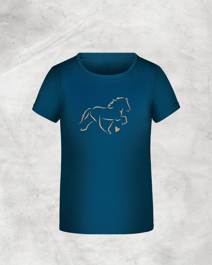 Kinder-Shirt "Tölter mit Herz"
