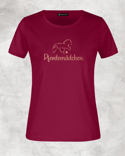 Damen-Shirt "Pferdemädchen"