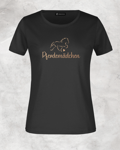 Damen-Shirt "Pferdemädchen"