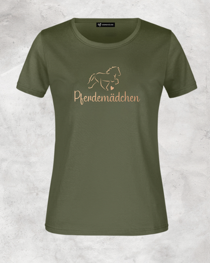 Damen-Shirt "Pferdemädchen"