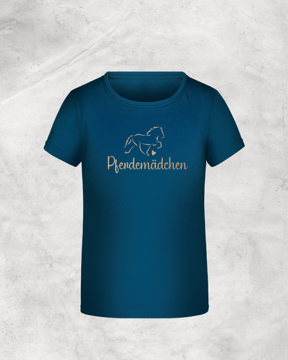 Kinder-Shirt "Pferdemädchen"