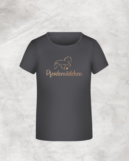 Kinder-Shirt "Pferdemädchen"