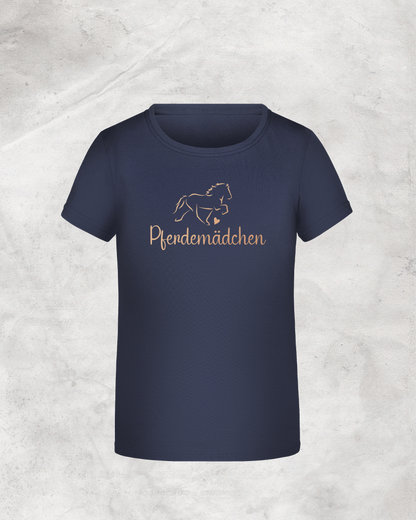 Kinder-Shirt "Pferdemädchen"