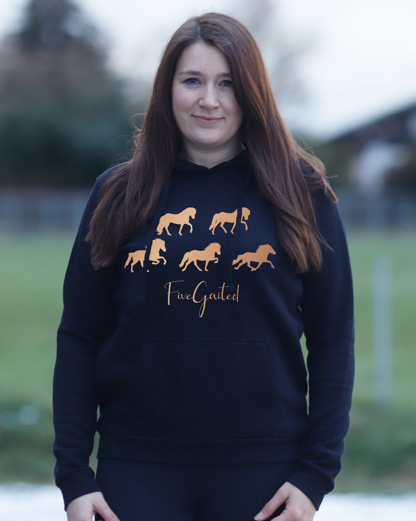 Damen-Hoodie "Fivegaited"