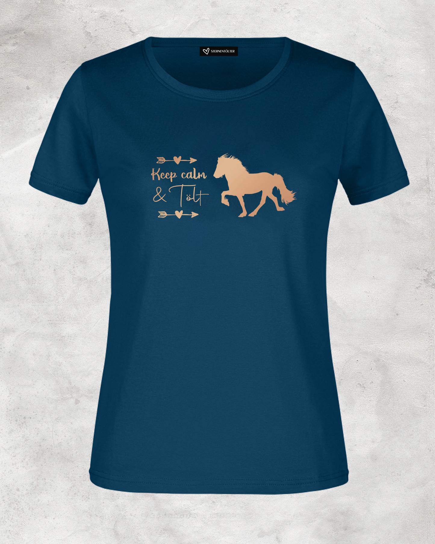 Damen-Shirt "Keep calm and Tölt"