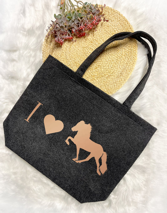 Filzshopper "I love Tölt"